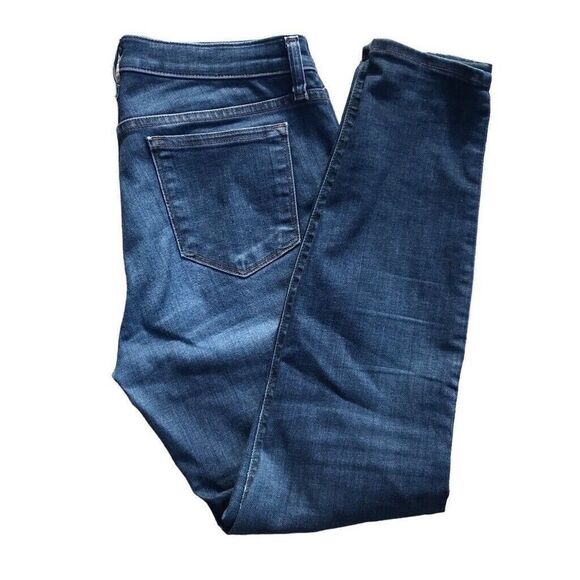 J Crew Denim Toothpick Size 30 Mid Blue Skinny Womens Jeans 30x28 - Picture 2 of 10